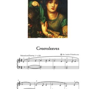 Product image for Greensleeves - Elementary (Preliminary) level by Jocelyn E Kotchie